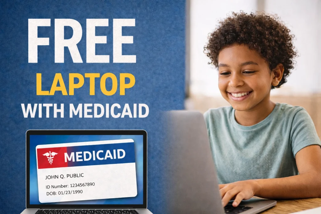 Free laptop with Medicaid
